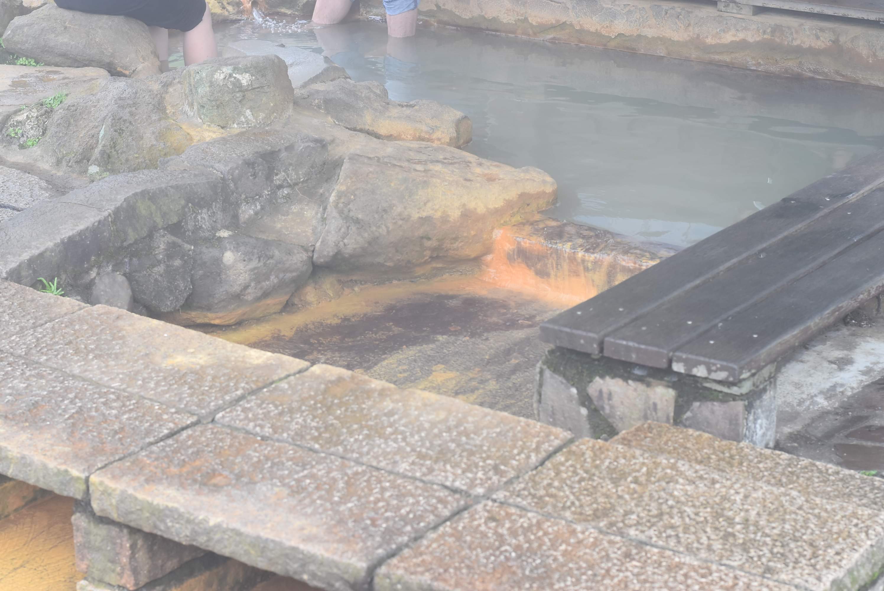 Hot spring in Yangmingshan National Park